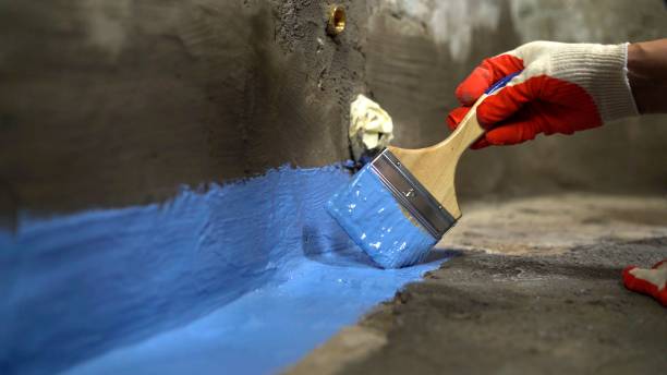 Commercial Emergency Waterproofing project at a Ray, OH business property by SJ Waterproofing Pros